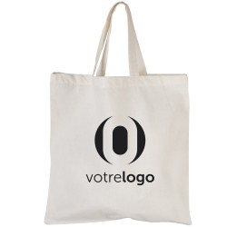 Tote bag personnalisable coton écologique "Shorty" 95 G/M² - Logoté