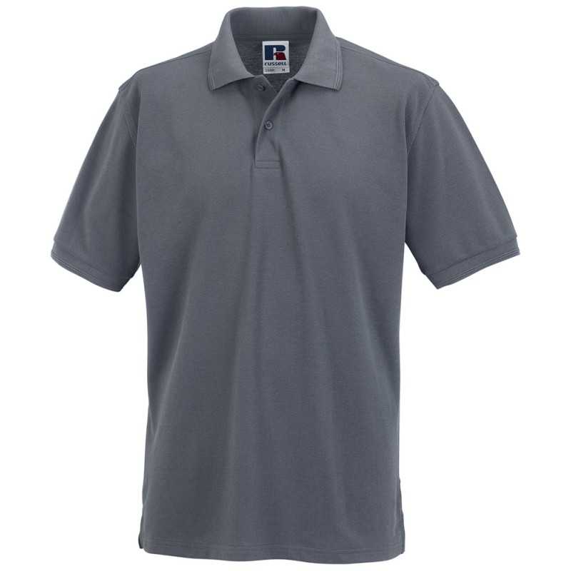 Polo polyester couleur personnalisé homme 210G/M² Russell