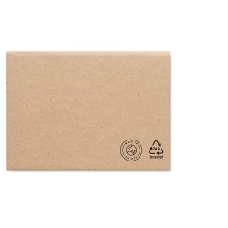 Bloc-notes adhésif personnalisé en papier recyclé Paperpro