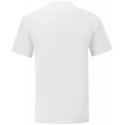 T-shirt publicitaire homme Iconic Blanc