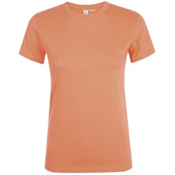 Tee shirt publicitaire Regent Femme couleur - Orange clair - L