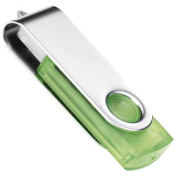 Clé USB personnalisée Transtech vert 2 Go - Vert